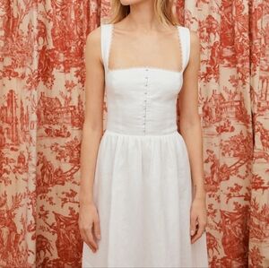 Reformation tagliatelle dress